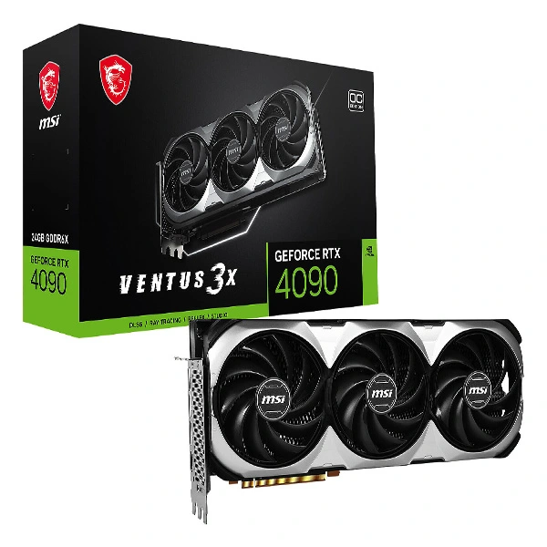 [912-V510-409] Carte Graphique MSI GeForce RTX™ 4090 VENTUS 3X 24G 912-V510-409