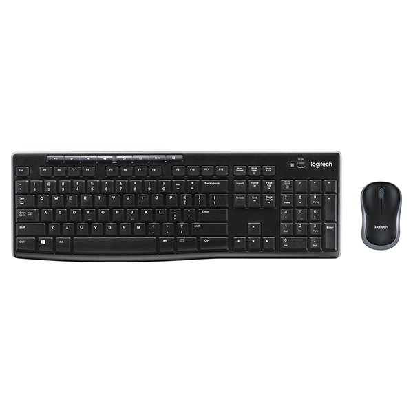 Logitech Wireless Desktop MK270 - Ensemble sans fil souris + clavier AZERTY Français