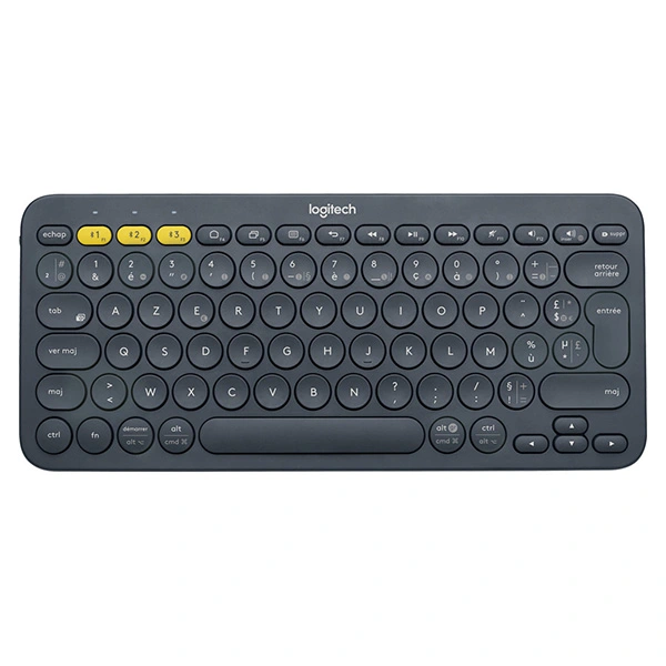Clavier LOGITECH K380 Bluetooth Multidispositif Français AZERTY 920-007568