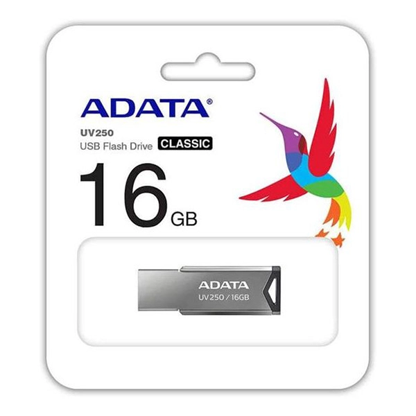 [AUV250-16G-RBK] Clé USB ADATA UV250 - 16 Go - USB 2.0 - Noir