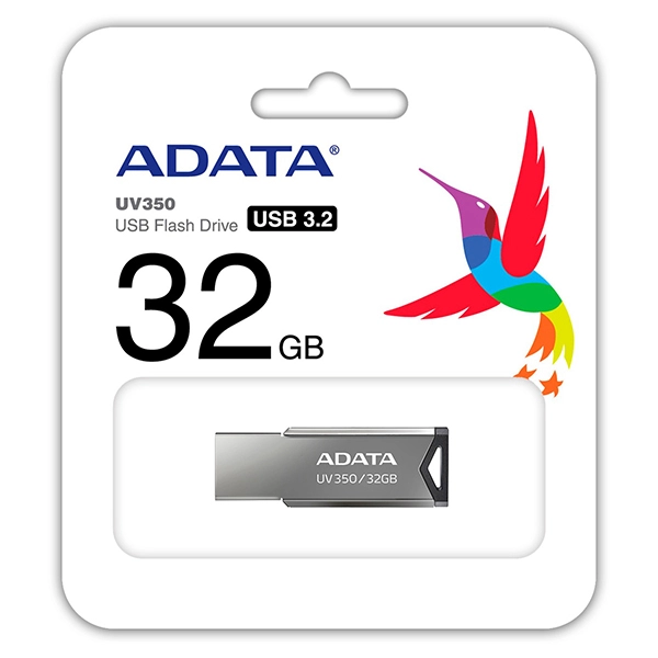 [AUV350-32G-RBK] Clé USB ADATA UV350 - 32 Go - USB 3.2 - Noir