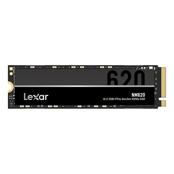 Disque Dur interne SSD Lexar NM620 M.2 2280 PCle Gen3 x4 NVMe 512 Go LNM620X512G-RNNNG