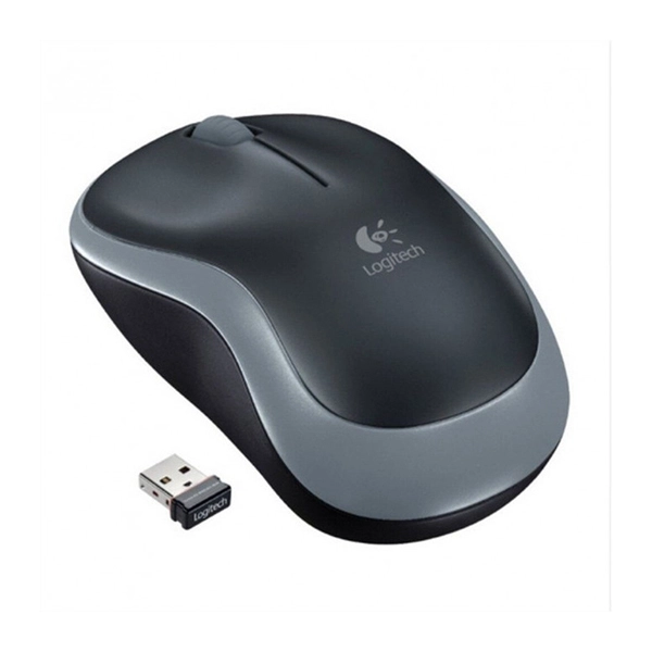 Souris Logitech M186 Ergonomique Sans Fil Optique USB 2.4GHz Gris