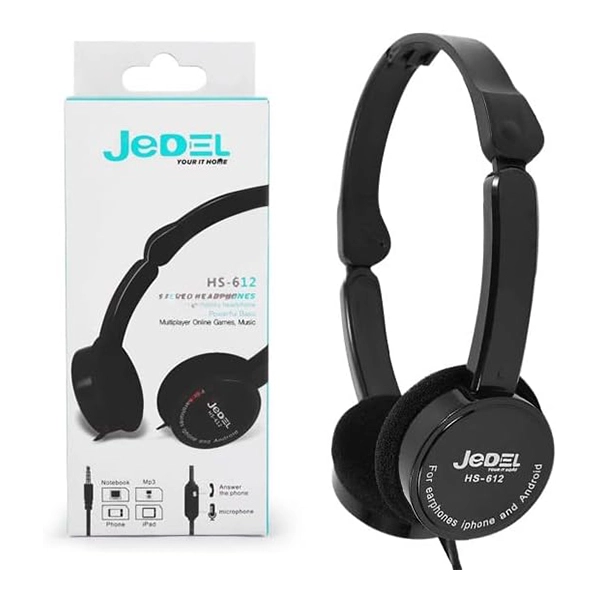 [B0C2RL89BW] Casque Jedel pliable Stereo HS-612 avec microphone