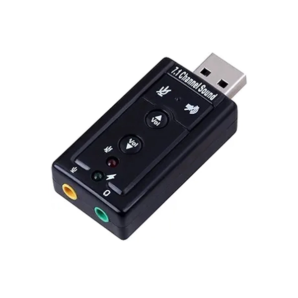 [WP-9193] Adaptateur audio pour carte son externe USB 7.1 canaux