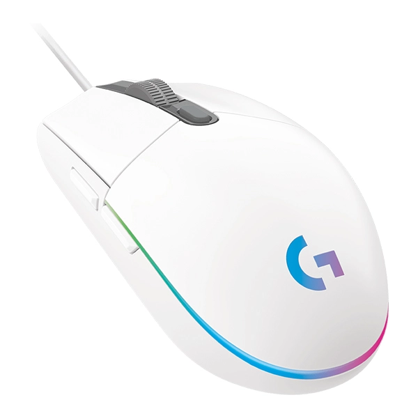 Souris Logitech G102 gaming filaire LIGHTSYNC BLANC 910-005824