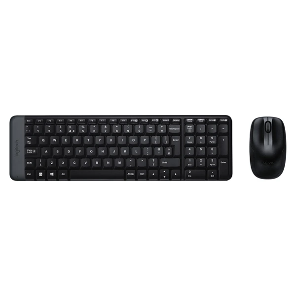 Clavier et souris Logitech sans fil MK220 AZERTY 920-008318
