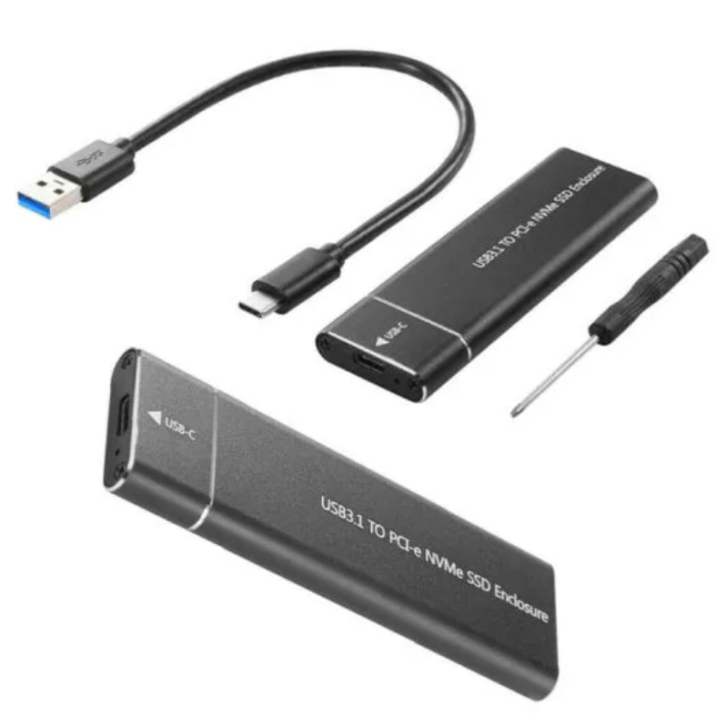 [WP-10124] Boîtier de Disque Dur USB3.1 to PCI-e NVMe SSD enclosure