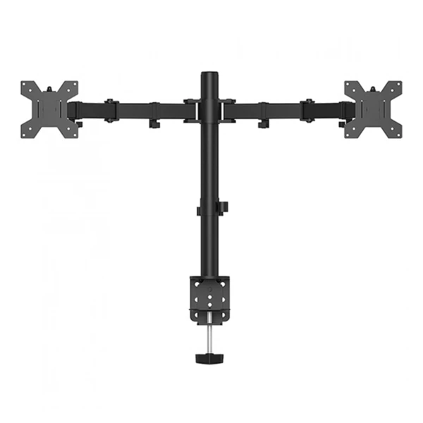 Support double pour écran de 13 à 27 pouces rotatif à 360° - M052