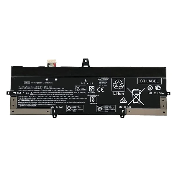 Batterie BM04XL pour HP EliteBook x360 1030 G3 G4 Series(7.7V 56.2Wh)