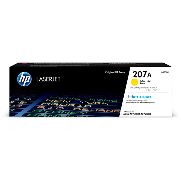 Toner HP 207A Jaune origine - W2212A
