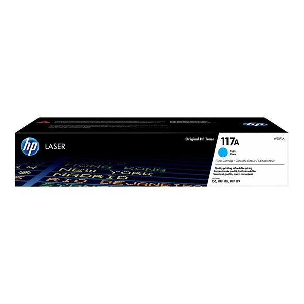 [W2071A-ORIGINE] Toner HP 117A Cyan origine - W2071A