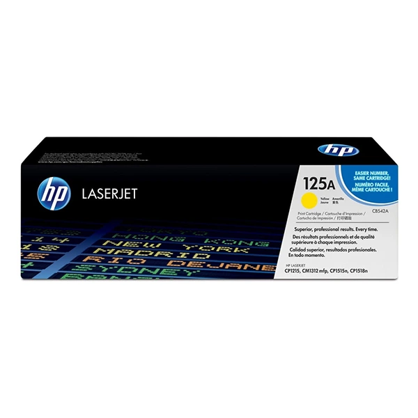 [CB542A-ORIGINE] Toner HP 125A Jaune origine - CB542A