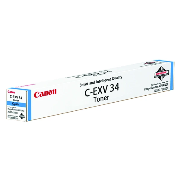 [3783B002] Toner Canon C-EXV 34 Cyan Origine - 3783B002