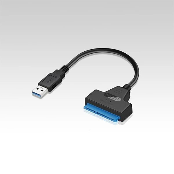 [usb3toSata] Adaptateur USB 3.0 vers SATA III pour Disques Durs 2,5" Vitesse de Transfert 6 Gbps,