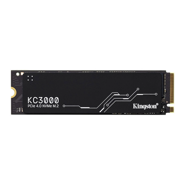 Kingston KC3000 SSD 512Go PCIe 4.0 M.2 2280Jusqu’à 7 000 Mo/s 4K - sk3000s/512g