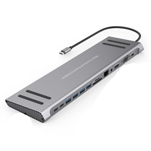 [9199A] Station d’accueil multifonction 14-en-1 USB-C Laptop Base 9199A