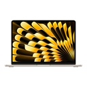 Apple MacBook Air 13.6" 2024 - Puce Apple M3 8 Cœurs CPU & 8 Cœurs GPU, 8 Go RAM, 256 Go SSD, Écran Liquid Retina, macOS 14 Sonoma - Starlight - MRXT3H/A