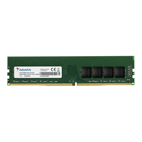 [AD4U266688G19] Barrette Mémoire ADATA DDR4-2666 U-DIMM 8GB - Performance Optimale pour PC de Bureau - AD4U266688G19