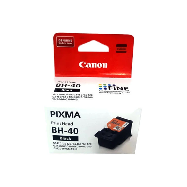 [3421C001AA] Tête d'impression Canon BH-40 Noir (3421C001AA) - Performance, Fiabilité et Qualité d'Impression pour Canon PIXMA G2420 et G3420