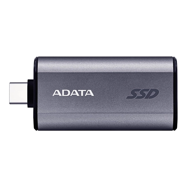 [SC750-2000G-CCBK] Disque Dur Portable SSD ADATA SC750 USB-C 2To - Vitesse de Lecture/Écriture 1050/1000 Mo/s, Compatible Mac, Windows, Android, Console de Jeu - SC750-2000G-CCBK