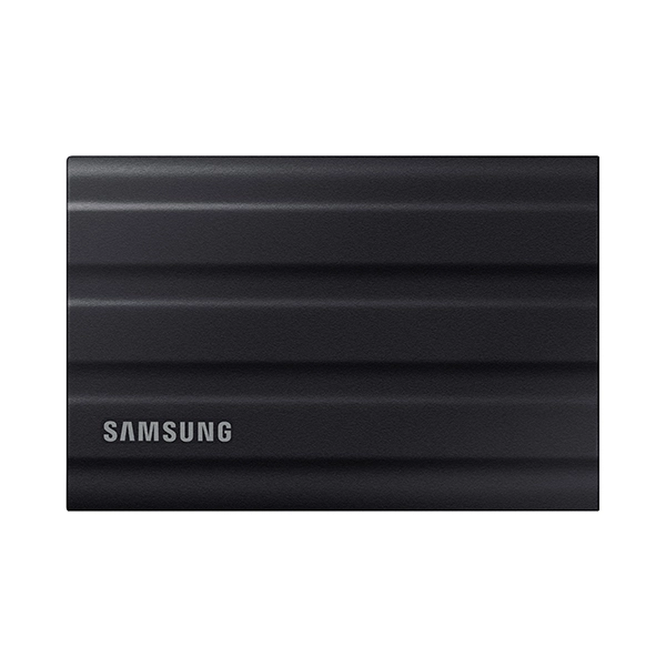 Samsung T7 Shield 2 To SSD Externe USB 3.2 - Vitesse 1050 Mo/s, Résistant Eau/Poussière, Sécurité, Noir - MU-PE2T0S