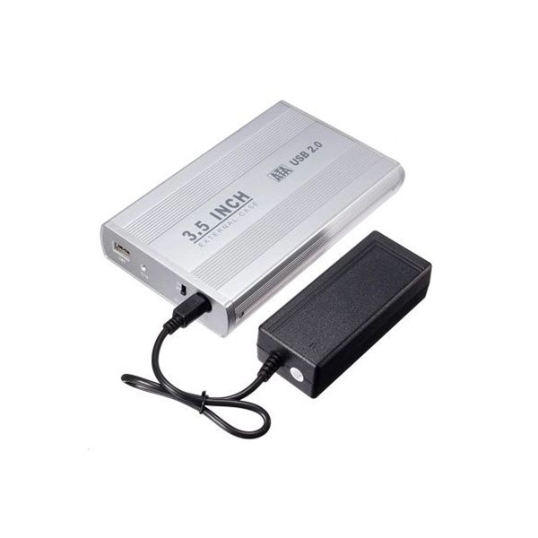 Boîtier Externe 3.5" SATA en Aluminium, USB 3.0/2.0, Jusqu’à 5Gbps, Compatible Windows/Mac/Linux – Stockage HDD Haute Vitesse