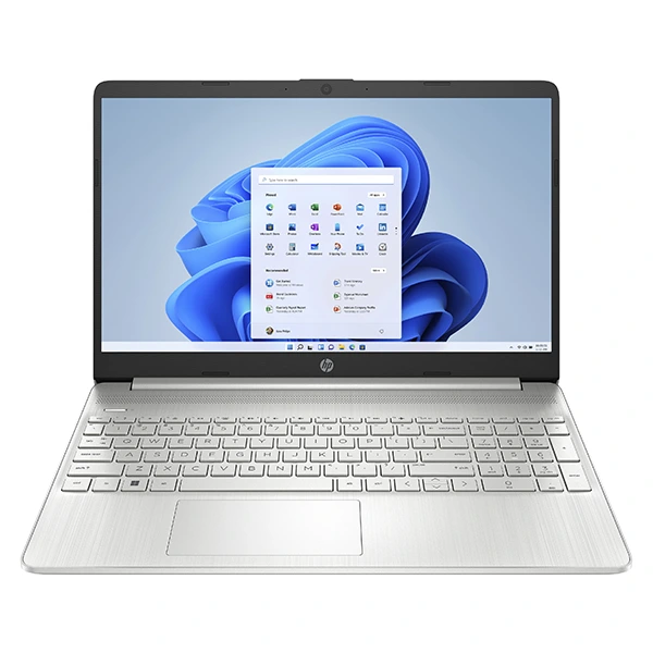 HP 15s-eq3000nk - 15,6" FHD, AMD Ryzen™ 7 5825U, 16 Go RAM, 512 Go SSD, Windows 11, Argent