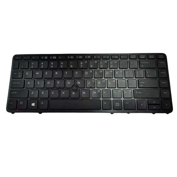 [736654-001] Clavier HP EliteBook 840 G1 / 850 G1 avec Cadre Rétroéclairé Original - QWERTY US (736654-001)