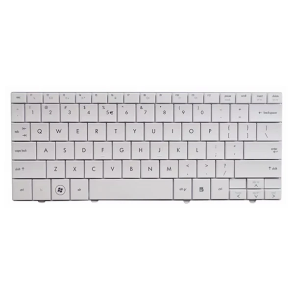 [100226fs1-us] Clavier HP Compaq Mini 110 / 110-1000 / 110-1100 / Mini 102 / Presario CQ10-100 Blanc US