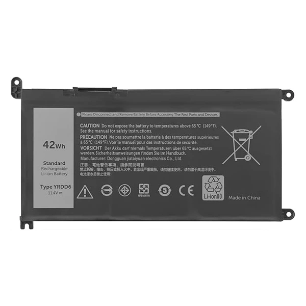 [YRDD6] Batterie Dell Inspiron, Vostro, Latitude 3310 2-in-1, YRDD6 42Wh 11.4V 3500mAh - Haute Performance 3 Cellules
