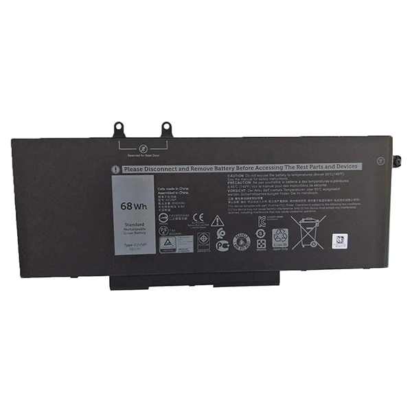 Batterie PC Portable Dell 68Wh 7.6V - Compatible Latitude 5400 5500, Precision 3540 3550, Inspiron 7590 7591 7791 2-en-1