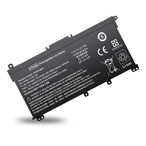 [HT03XL] Batterie Compatible HP Pavilion | 4 Cellules, 3550mAh, HT03XL 11,55V 41Wh Li-ion, Technologie Lithium-ion