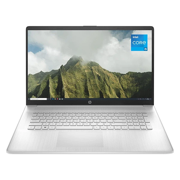 PC Portable HP 17-cn0236nf - Intel Core i5-1135G7, 16 Go RAM, 512 Go SSD NVMe, Écran 17.3" Full HD IPS, Intel Iris Xe, Windows 11 Home – Argent