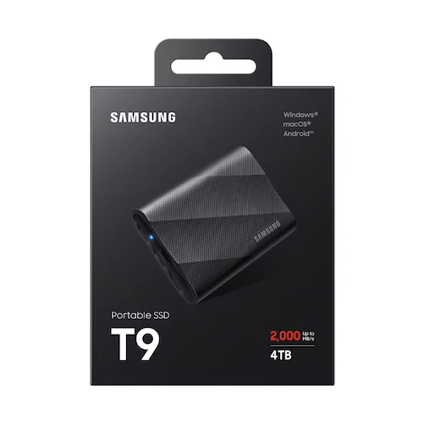 [MU-PG4T0B/EU] Samsung SSD Externe  T9 – 4 TB / 2000 Mo/s MU-PG4T0B / EU
