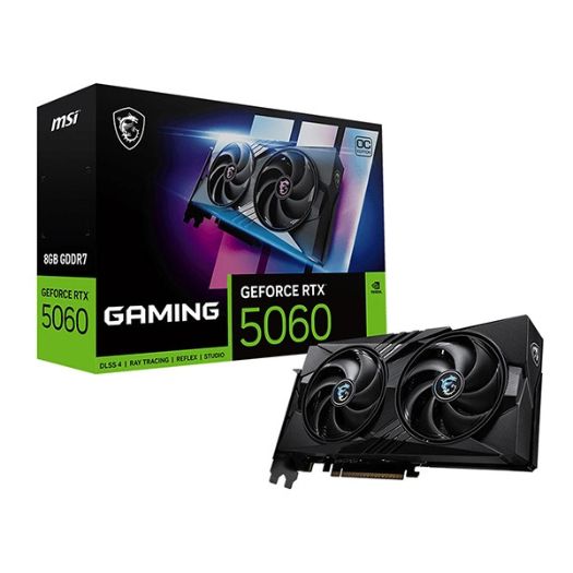 [G5060-8GC] MSI Gaming GeForce RTX 5060 8 Go GDDR7 – Carte Graphique NVIDIA