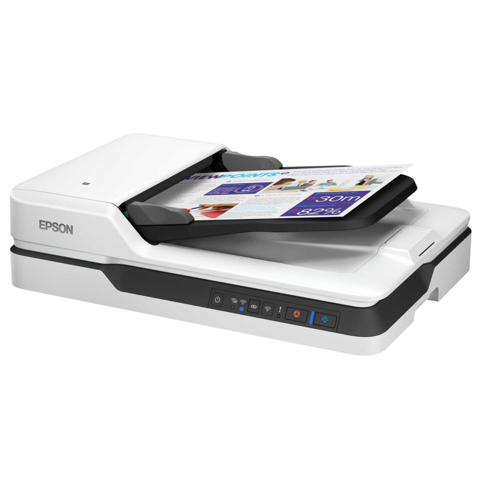 [B11B244402] Scanner Epson WorkForce DS-1660W (B11B244402) – Scanner à Plat Wi-Fi
